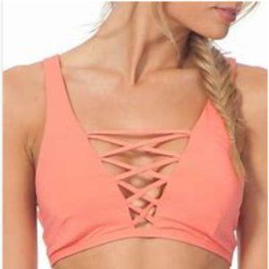 Rip Curl Strappy Pull Over Lined Bikini Top (M)